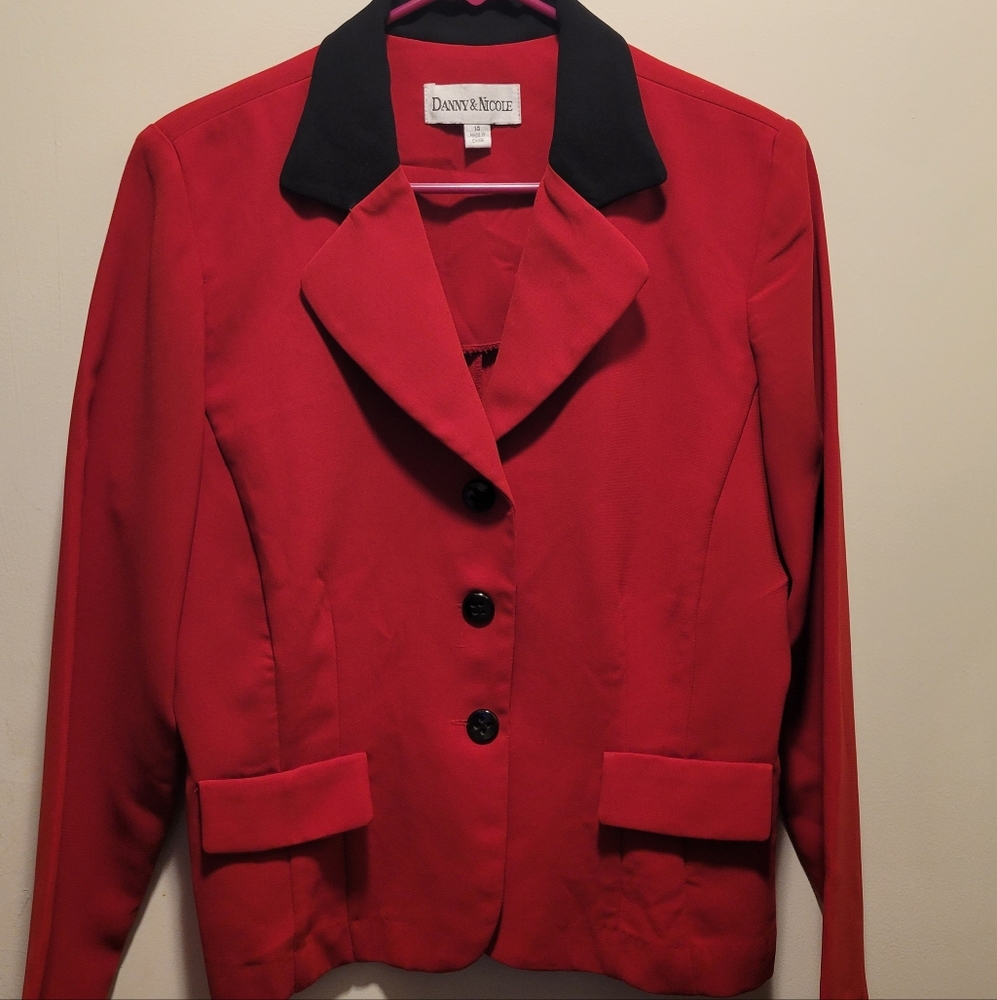 Red Danny & Nicole Unlined Jacket 14